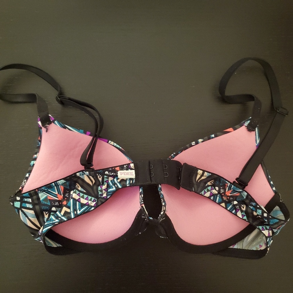 Pink's Shapes and Pattern Bra - Picture 2 of 2